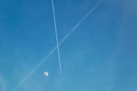 To the moon and back again Foto stock