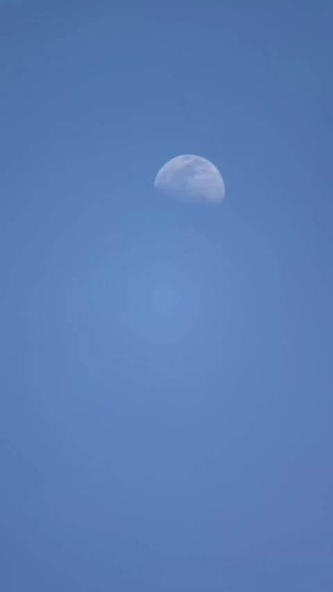 Moon and clouds Stock Footage 246985080