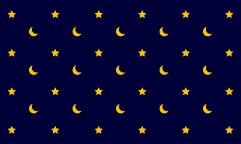 Moon and stars background 스톡 일러스트