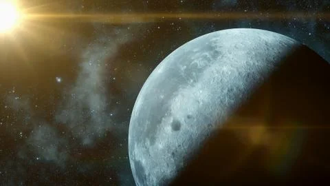 Moon and Sun Иллюстрация