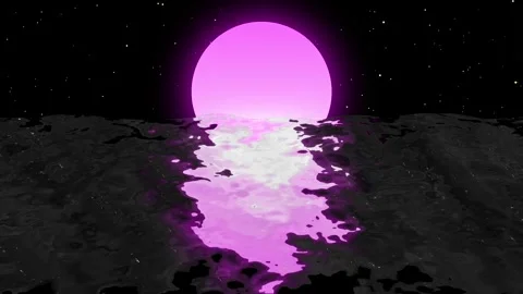 Moon animation 스톡 동영상 300745675