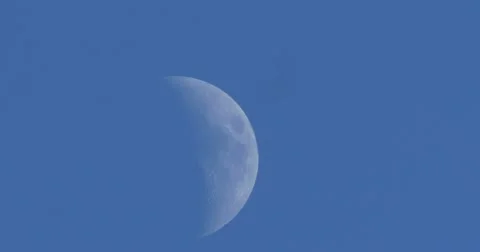 Moon Ascending January 2016, Cocoa Beach, FL. Stock Footage 59145466