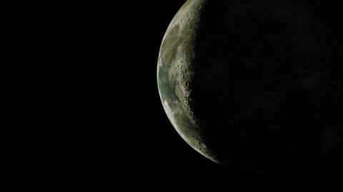 The Moon is an astronomical body that orbits planet Earth Stock Illustration