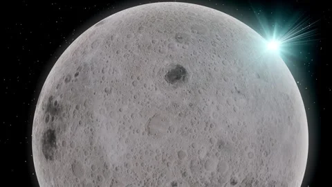Moon Background 3 Stock Footage 248957757