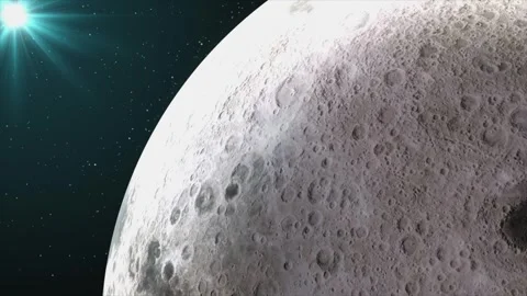 Moon Background 4 Stock Footage 248957411