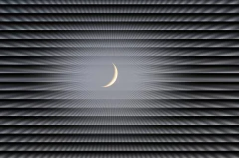 Moon background Illustrazione stock