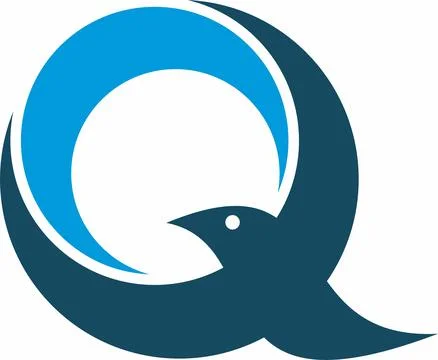 Moon Bird Logo Stock Illustration
