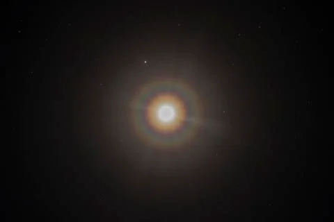 Moon-bow 写真素材