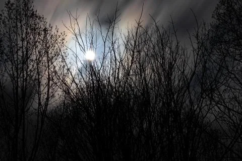 Moon Burst Stock Photos