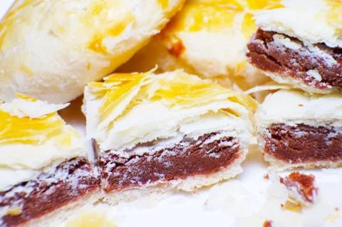 Moon cake Stock Photos