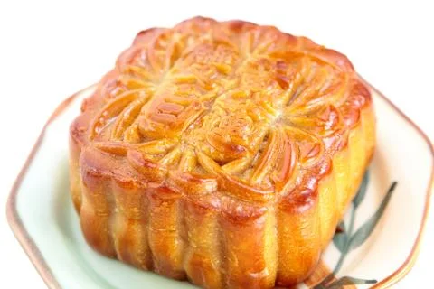 Moon cake Stock Photos
