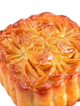 Moon cake Stock Photos