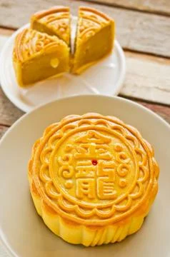 Moon cake Fotos de archivo