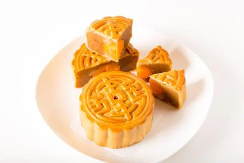 Moon cake Foto stock