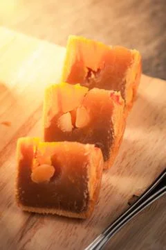 Moon cake Stock Photos