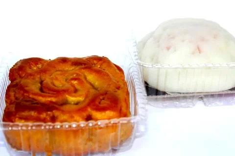 Moon cake Stock Photos