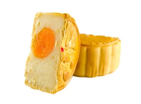 Moon cakes Stock Photos