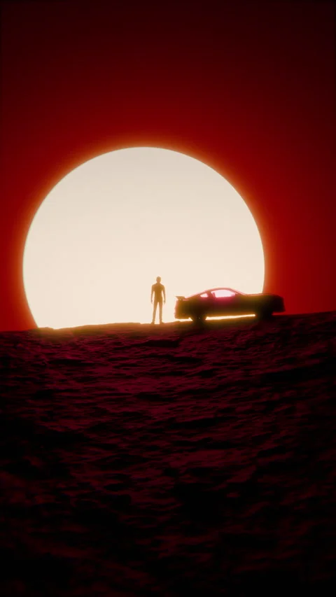 Moon Changing Into The Sun Stock Footage 300267342