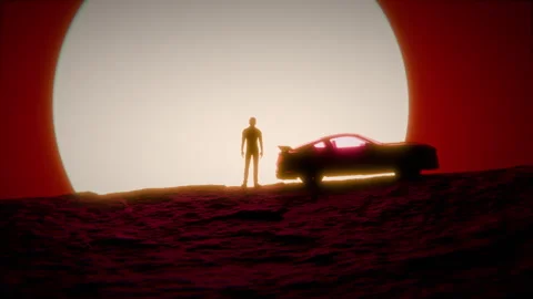 Moon Changing Into The Sun Stock Footage 300267345