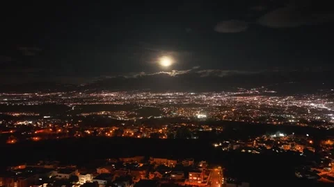 Moon City Stock Footage 345099714