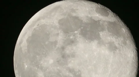 Moon Close-up 库存影片 39494624