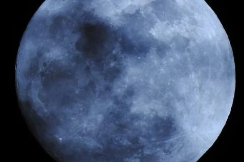 Moon Close-Up 写真素材