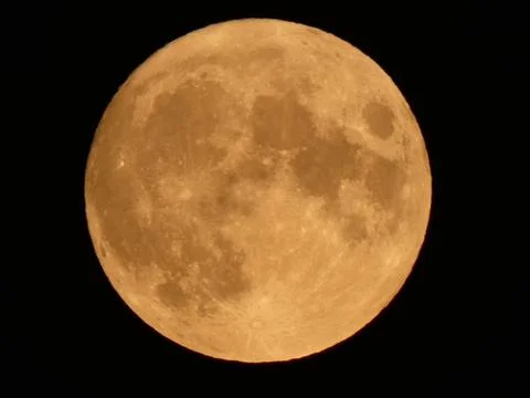 Moon Close-Up Stock Photos