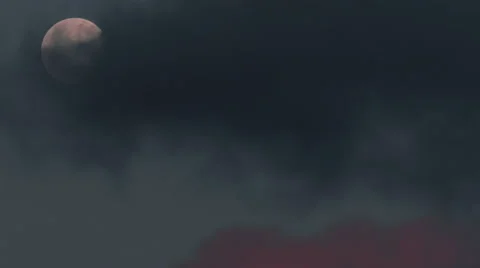 Moon closeup Video stock 51798764