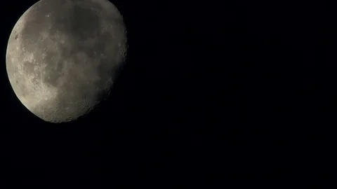 Moon Cloud Passing 動画素材 77075526
