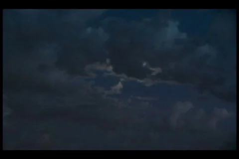 Moon Clouds 2 Fast Stock Footage