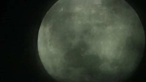 Moon Clouds Passing MVI 6119 Stock Footage 330146951