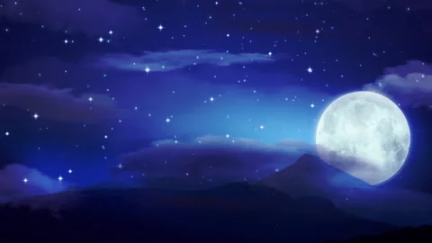 Moon composition 01 Stock Footage 201183881