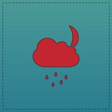 Moon computer symbol Ilustración de archivo