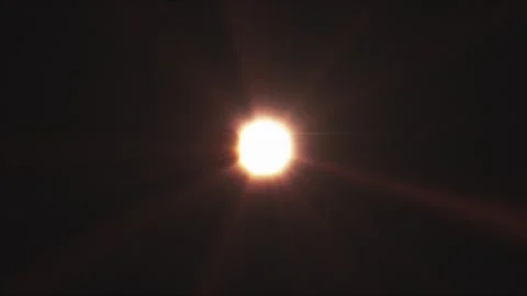 Moon covering the sun during Total solar eclipse, view from earth. Stock Footage 247684547