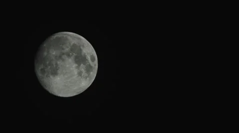 Moon Crossing Frame 1 (Interval) Stock-Footage 8834644