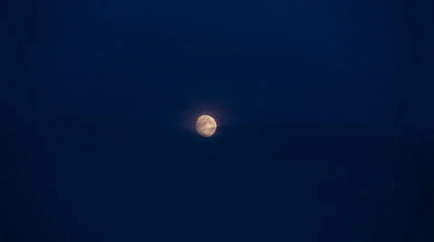 Moon on dark sky. 스톡 동영상 58895825