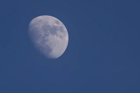 Moon at dawn Stock Photos
