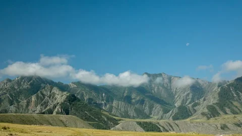 Moon on the day sky Stock Footage 144910233