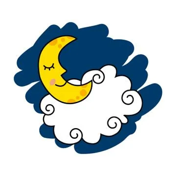 Moon design イラスト素材