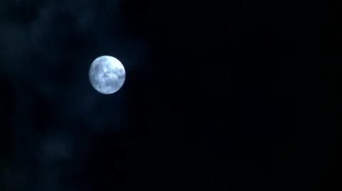 Moon during the night Vidéo 2852788