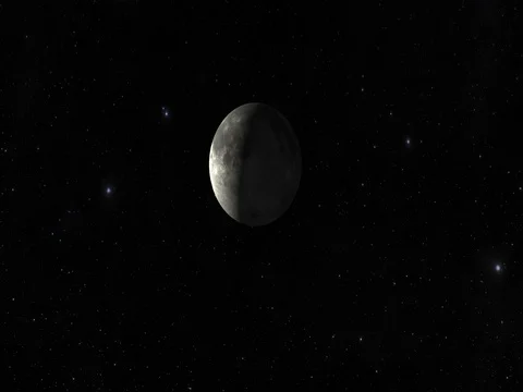 Moon to Earth Pan Stock Footage 75915959