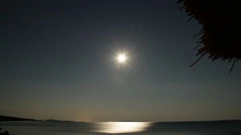 Moon eclipse Stock Footage 90626749