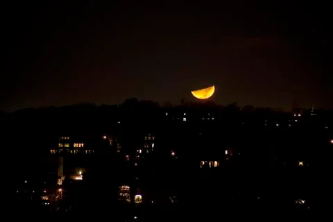Moon Eclipse Foto stock