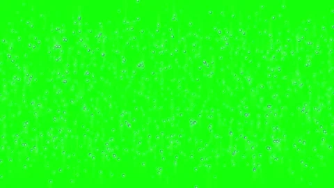 Moon Falling on Green Screen Chroma Key Background Stock Footage 342787767