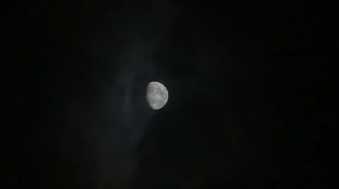 Moon - fast - full hd Vídeos de archivo 1384072