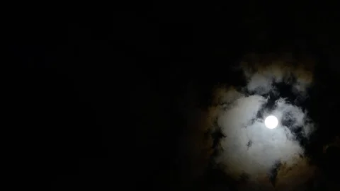 Moon fast motion Stockbeeldmateriaal 128692613