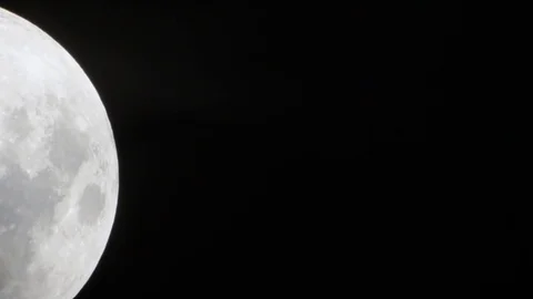 Moon Stock Footage 77474066
