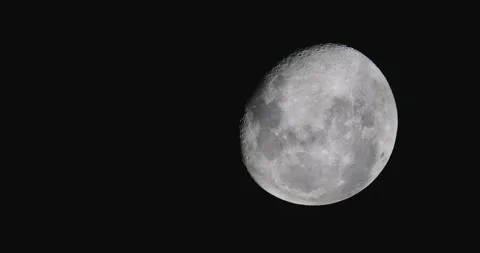 Moon footage with clouds, The Moon is an astronomical body orbits planet Earth Stock-Footage 170908360