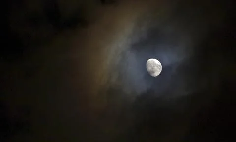 Moon glow Stock Photos