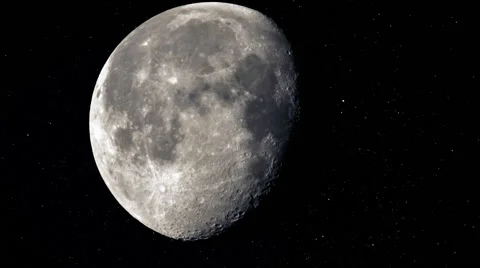 The moon goes down Video stock 40433048